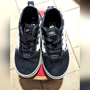 Vans Toddler size 9 NWOT sf/pf only tried on but just too small. Shipped w/o box